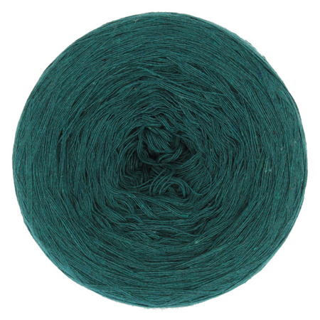 Mia Mote™ Green Cotton MOTE malachite fluorite 3-nitki