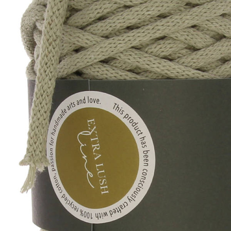 Mia Mote™ Extra Lush Line Sznurek bawełniany 7mm olive aquamarine