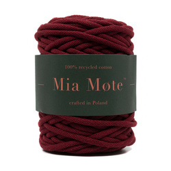 Mia Mote™ Extra Lush Line Sznurek bawełniany 7mm ruby