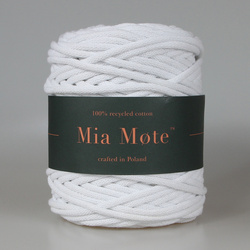 Mia Mote™ Lush Line Sznurek bawełniany 5mm chalk