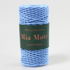 Mia Mote™ Petit Line Sznurek pleciony bawełniany 2mm OUTLET CUT  Rhodisite