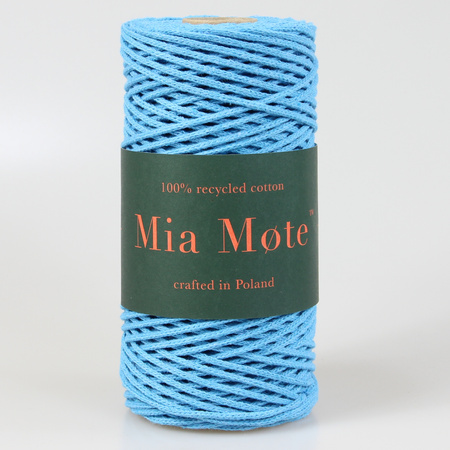 Mia Mote™ Petit Line Sznurek pleciony bawełniany 2mm Apatyt