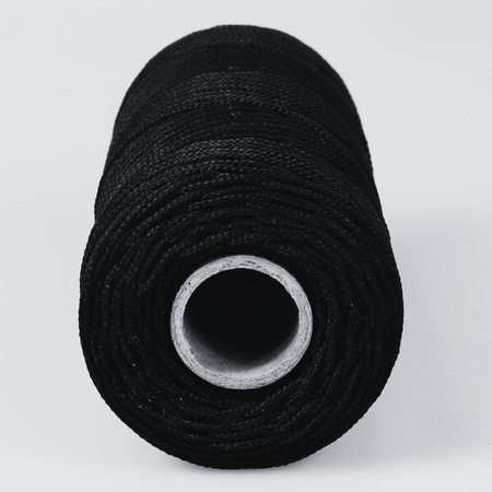 Mia Mote™ ByBag Line Sznurek pleciony poliestrowy okrągły 0.8mm Shungite