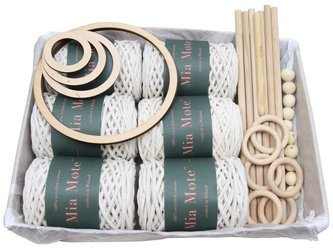 Eko prezent zestaw do makramy dla początkujących 3mm