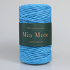 Mia Mote™ Classic Line Sznurek bawełniany skręcany do makramy 3mm Apatyt