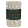Mia Mote™ Classic Line Sznurek bawełniany skręcany do makramy 5mm light moonstone
