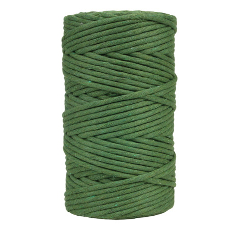 Mia Mote™ Classic Line Sznurek bawełniany skręcany do makramy 5mm fuchsyt