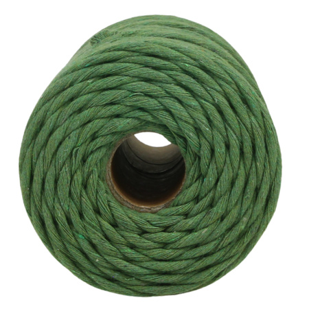 Mia Mote™ Classic Line Sznurek bawełniany skręcany do makramy 5mm fuchsyt