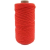 Mia Mote™ ByBag Line Sznurek Poliestrowy matowy płaski bez rdzenia Red FL 3mm