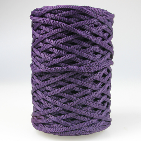 Mia Mote™ ByBag Line Sznurek Poliestrowy płaski bez rdzenia ametystowy 5mm