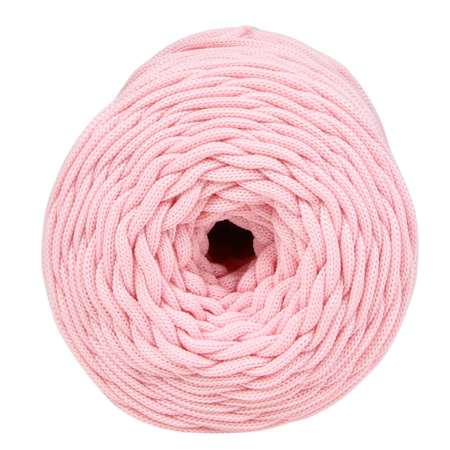 Mia Mote™ ByBag Line Sznurek Poliestrowy matowy płaski bez rdzenia pastelowy różowy 3mm