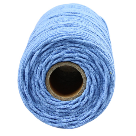 Mia Mote™ Petit Line Sznurek pleciony bawełniany 2mm OUTLET CUT  Rhodisite