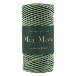 Mia Mote™ Petit Line Sznurek bawełniany 2mm Gren Jasper
