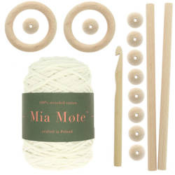 Zestaw do makramy dla początkujących 5mm z akcesoriami
