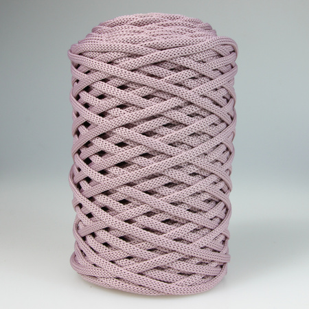 Mia Mote™ ByBag Line Sznurek Poliestrowy matowy płaski bez rdzenia pudrowy różowy lila 3mm