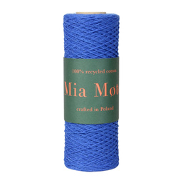 Mia Mote™ / Kordonek / do szydełkowania / Szafirowy
