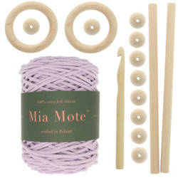 Zestaw do makramy dla początkujących 5mm z akcesoriami