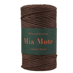 Mia Mote™ Classic Line Sznurek bawełniany skręcany do makramy 3mm  Andalusite