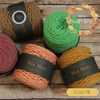 Mia Mote™ Lush Line Sznurek bawełniany 5mm malachite green