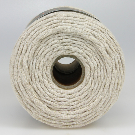 Sznurek bawełniany skręcany do makramy eco moonstone 3mm