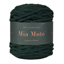 Mia Mote™ Lush Line Sznurek bawełniany 5mm emerald
