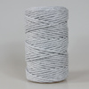 Mia Mote™ Classic Line Sznurek bawełniany skręcany do makramy 5mm  Striped flint