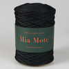 Mia Mote™ ByBag Line Sznurek Poliestrowy płaski bez rdzenia czarny 3mm