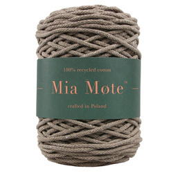 Mia Mote™ Thinny Line sznurek bawełniany 3mm deep sunstone