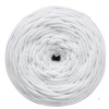 Mia Mote™ / Extra Lush Line / Sznurek Bawełniany pleciony / Do Makramy / 7mm / Grey White