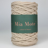 Mia Mote™ ByBag Line  OUTLET CUT  Sznurek Poliestrowy płaski bez rdzenia beżowy jasny 3mm