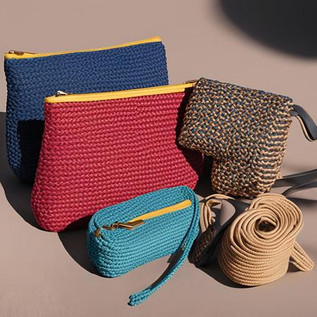 Mia Mote™ ByBag Line Sznurek Polipropylenowy błyszczący miodowy bez rdzenia 6mm