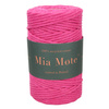 Mia Mote™ Classic Line Sznurek bawełniany skręcany do makramy 5mm radiant orchid