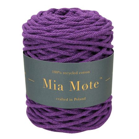 Mia Mote™ Basic Line sznurek bawełniany 5mm amethyst