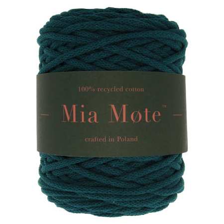 Mia Mote™ Thinny Line sznurek bawełniany 3mm malachite fluorite