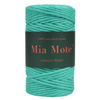 Mia Mote™ Classic Line Sznurek bawełniany skręcany do makramy 3mm Malachite Green