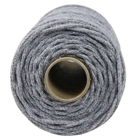 Mia Mote™ Petit Line Sznurek pleciony bawełniany 2mm  Outlet CUT Striped Flint