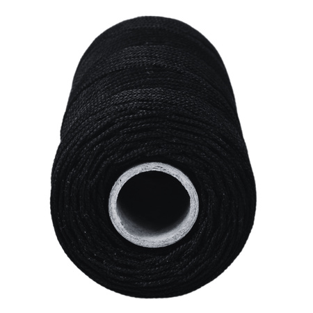 Mia Mote™ ByBag Line Sznurek pleciony poliestrowy okrągły 0.8mm Shungite