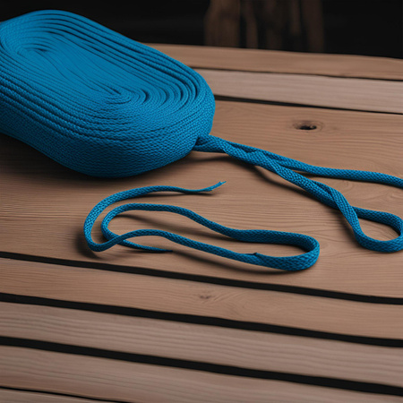 Mia Mote™ ByBag Line Sznurek Poliestrowy płaski bez rdzenia srebrny stalowy 3mm