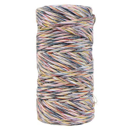 Mia Mote™ Classic Line Sznurek bawełniany skręcany do makramy 3mm stripe