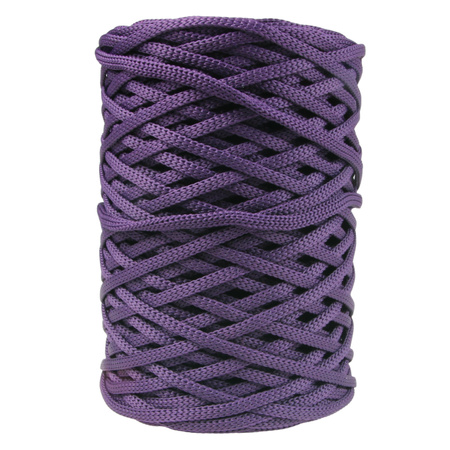 Mia Mote™ ByBag Line Sznurek Poliestrowy płaski bez rdzenia Ametystowy 3mm