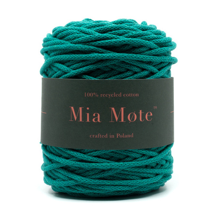 Mia Mote™ Lush Line Sznurek bawełniany 5mm malachite green