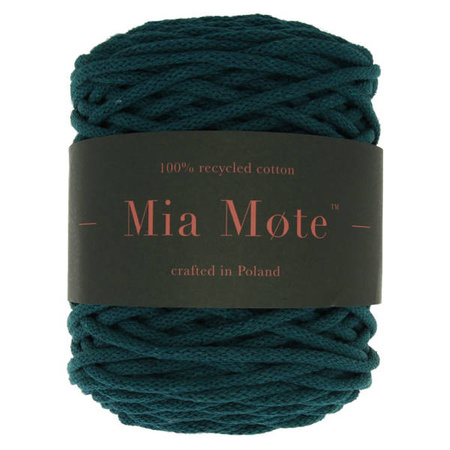 Mia Mote™ Basic Line sznurek bawełniany 5mm malachite fluorite