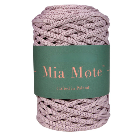 Mia Mote™ ByBag Line Sznurek Poliestrowy płaski bez rdzenia pudrowy różowy 5mm