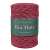 Mia Mote™ Classic Line Sznurek bawełniany skręcany do makramy 3mm ruby