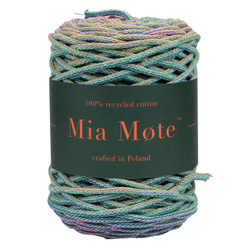 Mia Mote™ Thinny Line sznurek bawełniany 3mm miraże ombre strip