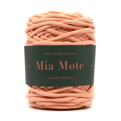 Mia Mote™ Extra Lush Line Sznurek bawełniany 7mm peach moonstone