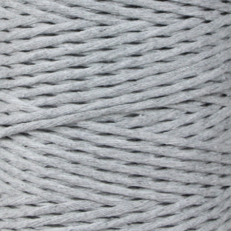 Mia Mote™ Classic Line Sznurek bawełniany skręcany do makramy Striped flint  2mm 
