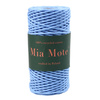 Mia Mote™ Petit Line Sznurek pleciony bawełniany 2mm OUTLET CUT  Rhodisite