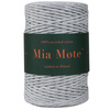 Mia Mote™ Classic Line Sznurek bawełniany skręcany do makramy Striped flint 3mm