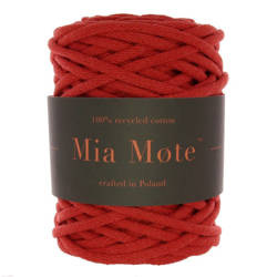 Mia Mote™ Extra Lush Line Sznurek bawełniany 7mm coral